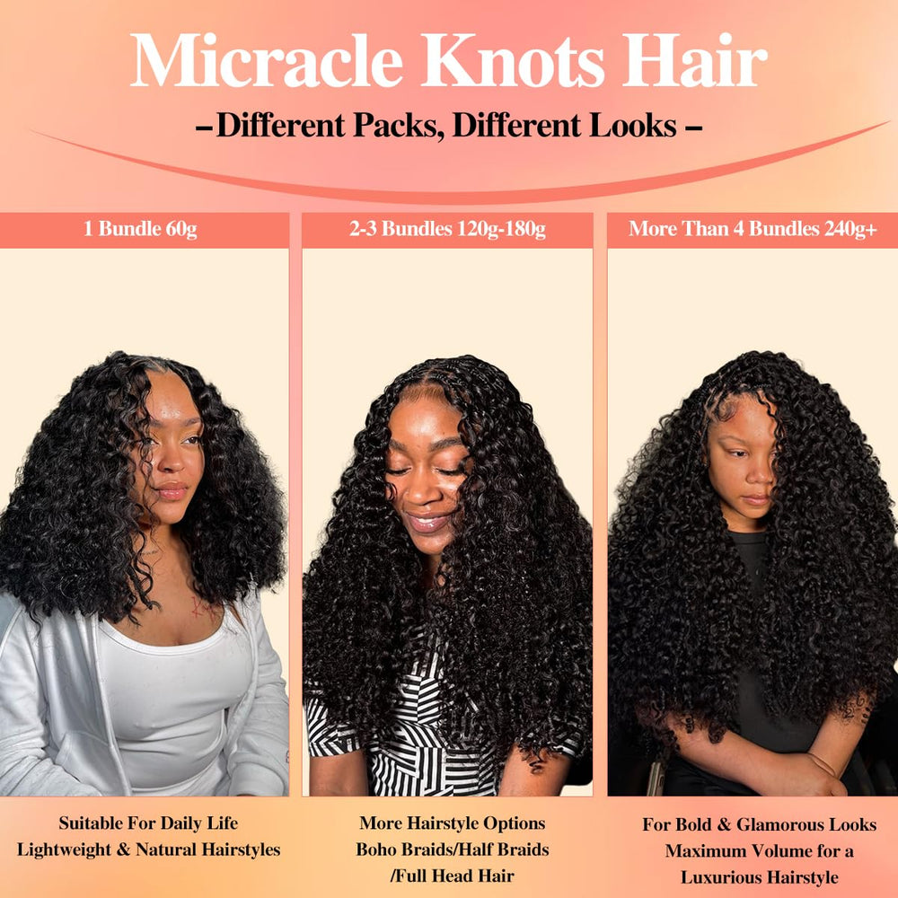 Goulus model wearing full-head curls showing natural volume and lightweight comfort