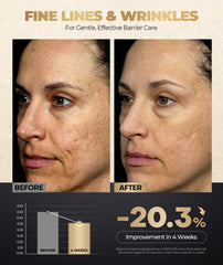 GOWILOVE balm applied to hand demonstrating dewy finish without greasy residue