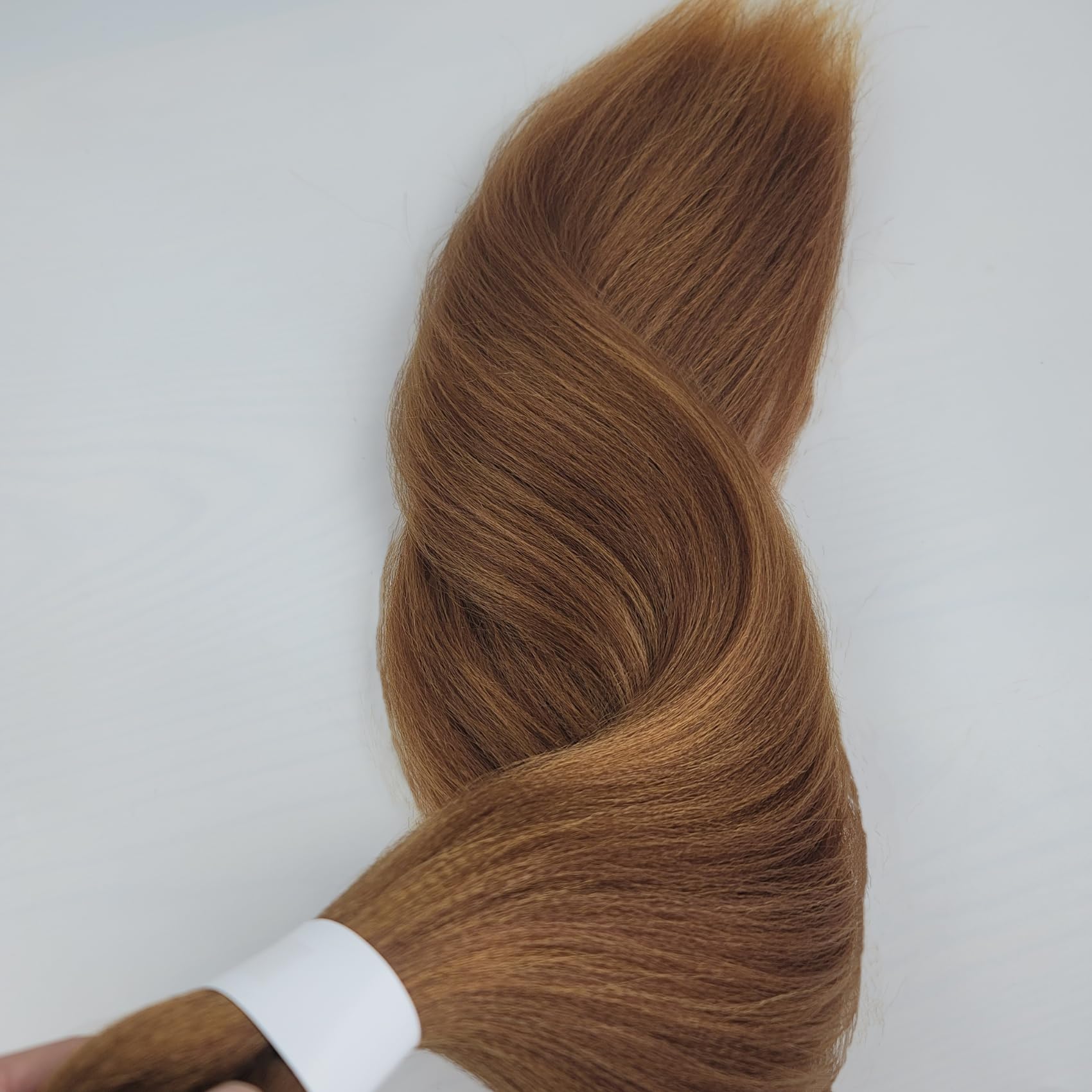 Gozill finished boho braid back view showing natural fall and fullness