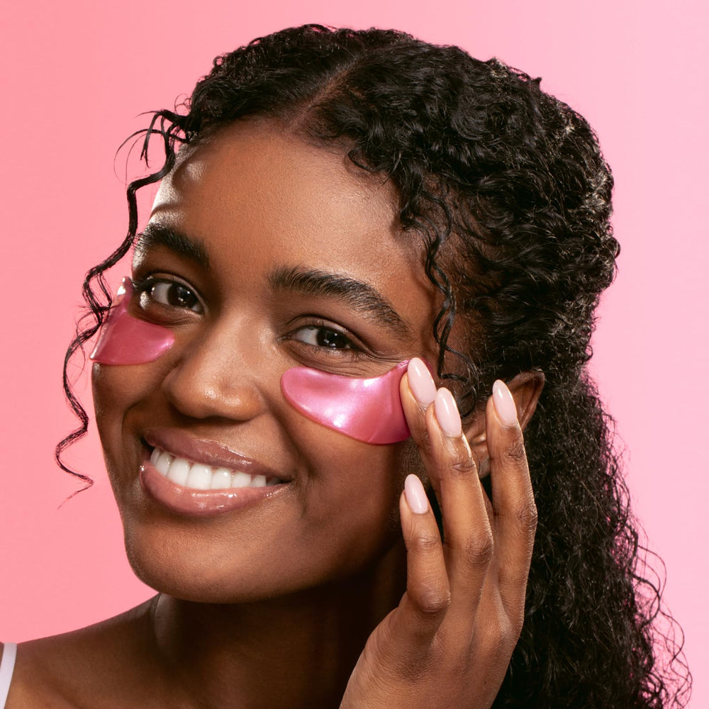 grace & stella application demo under-eye showing quick refresh