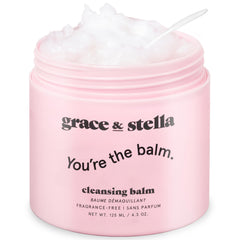 grace & stella front jar showing product label and clean packaging benefit