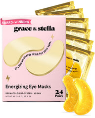 grace & stella front packaging showing 24 pairs and gold design for quick identification