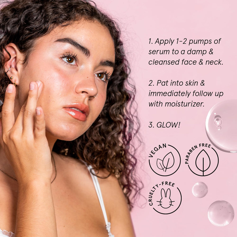 grace & stella ingredient list label visible to show vegan, paraben-free benefits