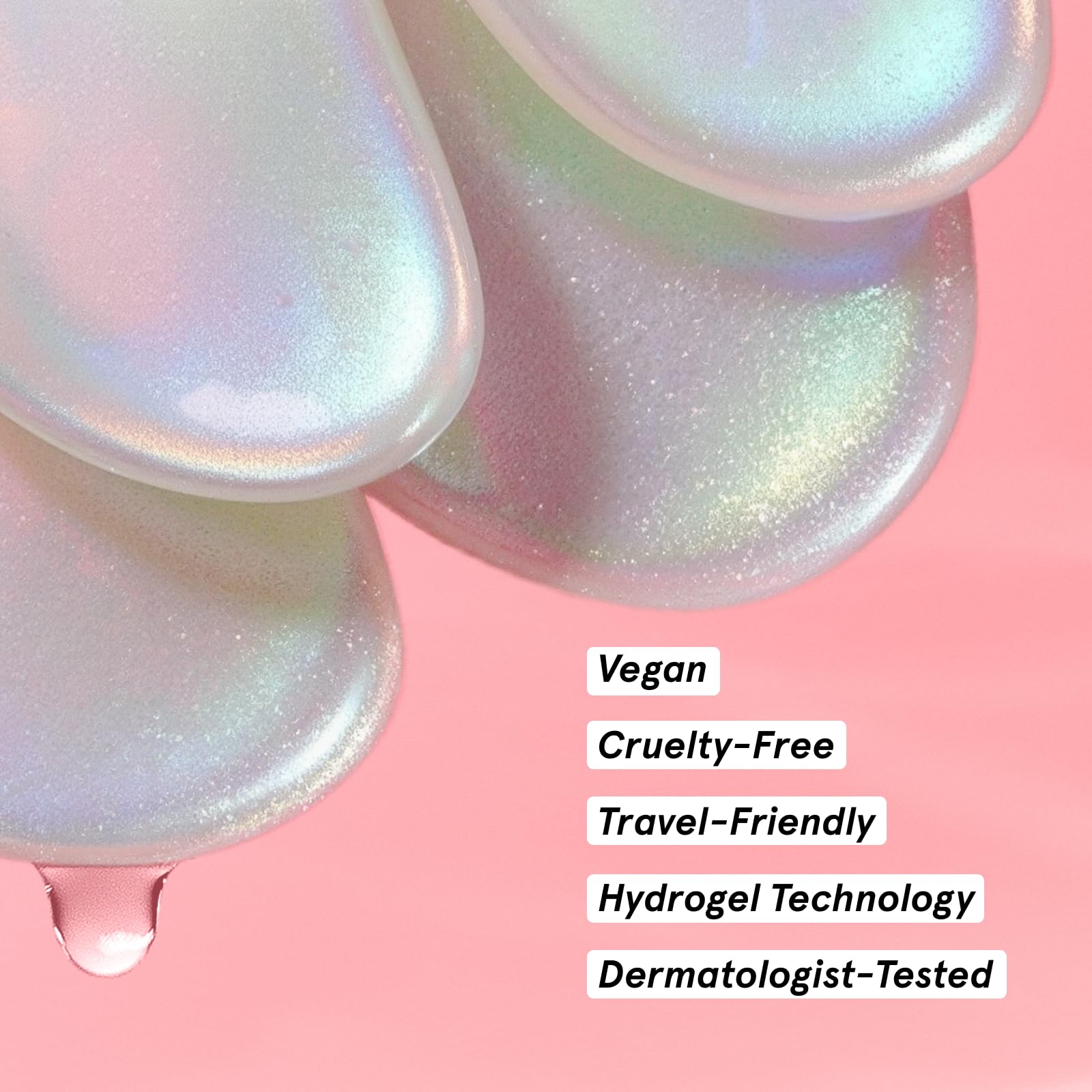 grace & stella ingredient label close-up highlighting niacinamide