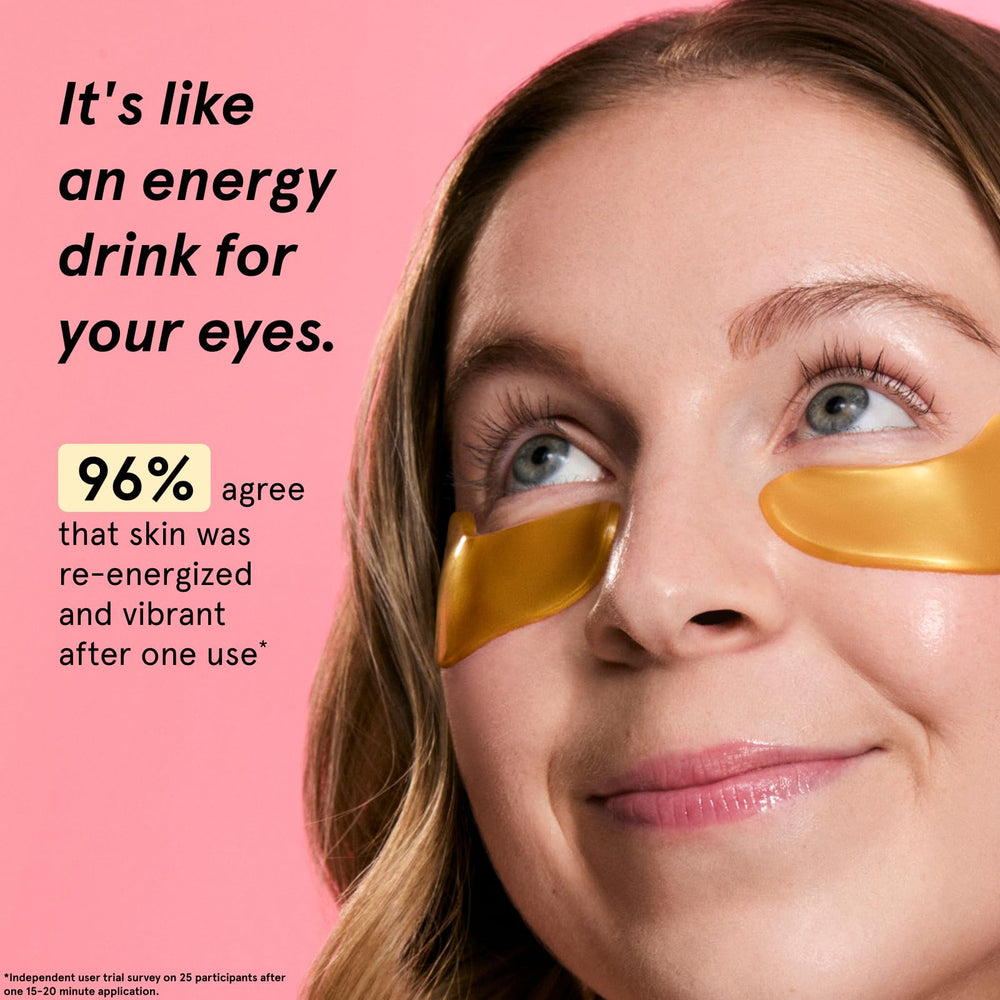 grace & stella open box with neatly stacked under-eye patches for easy access
