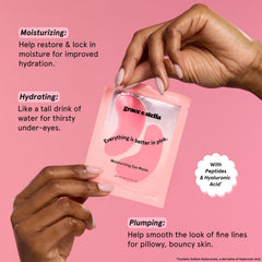 grace & stella gel texture detail demonstrating hydrating formula