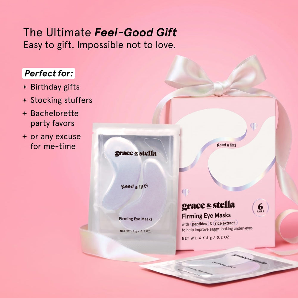 grace & stella travel pouch with patches for on-the-go touchups