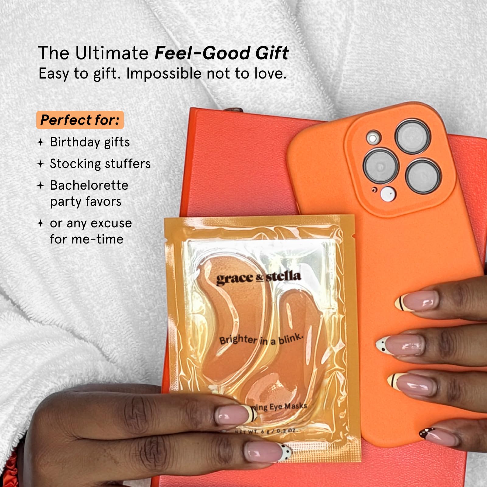 grace & stella travel pouch in bag showing portability and on-the-go convenience