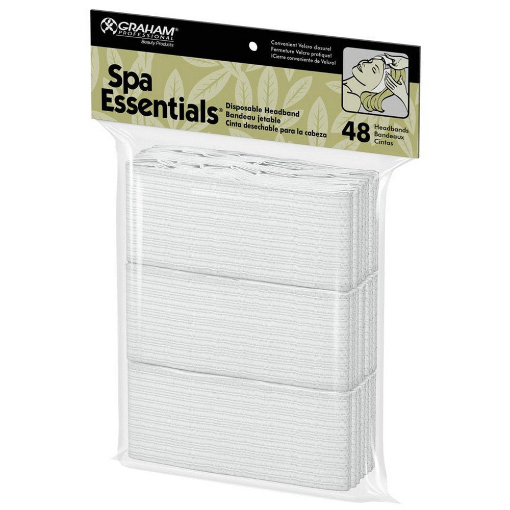 Graham Professional headband front pack shows tidy presentation and professional hygiene