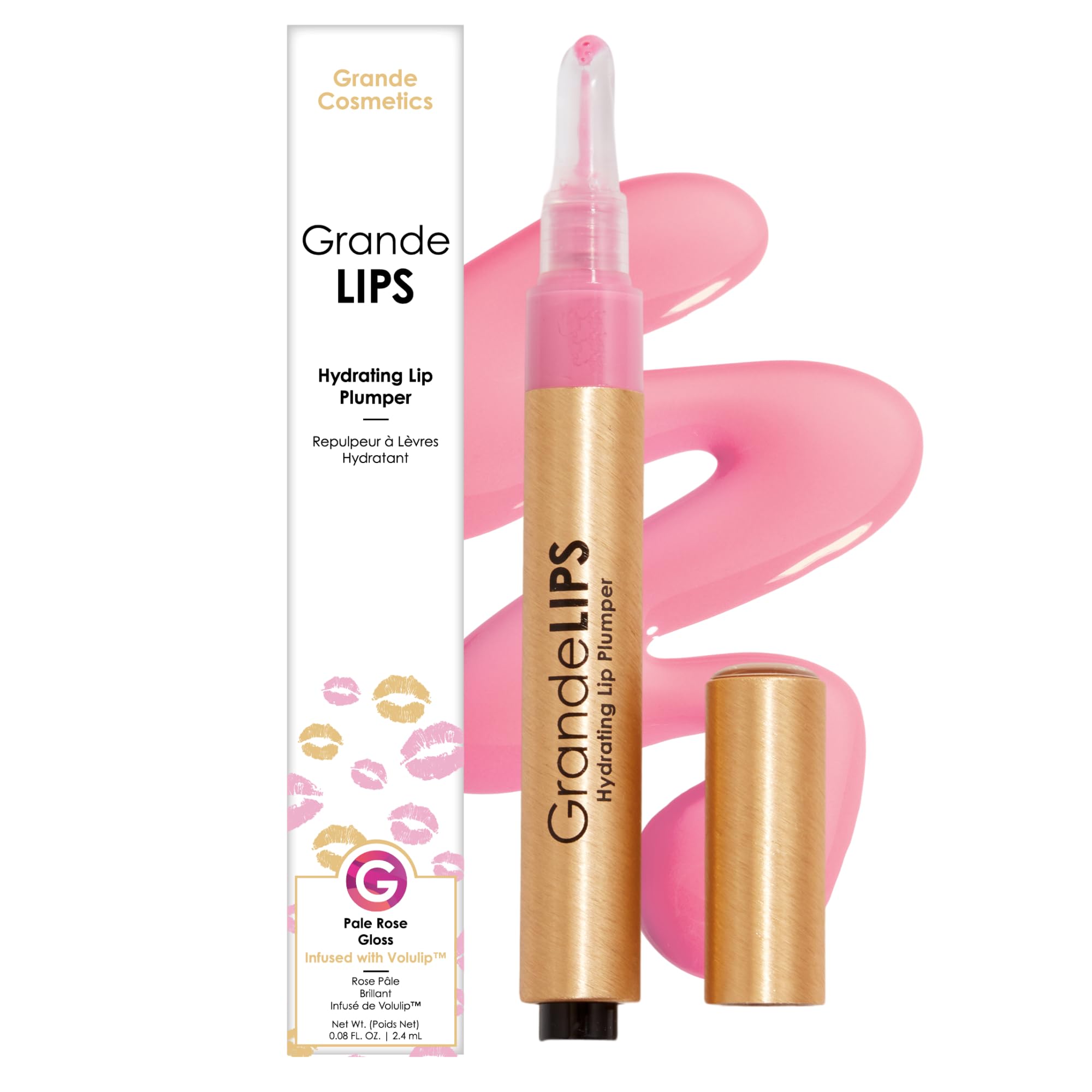 Grande Cosmetics front packaging showing shade and sleek tube for quick recognition