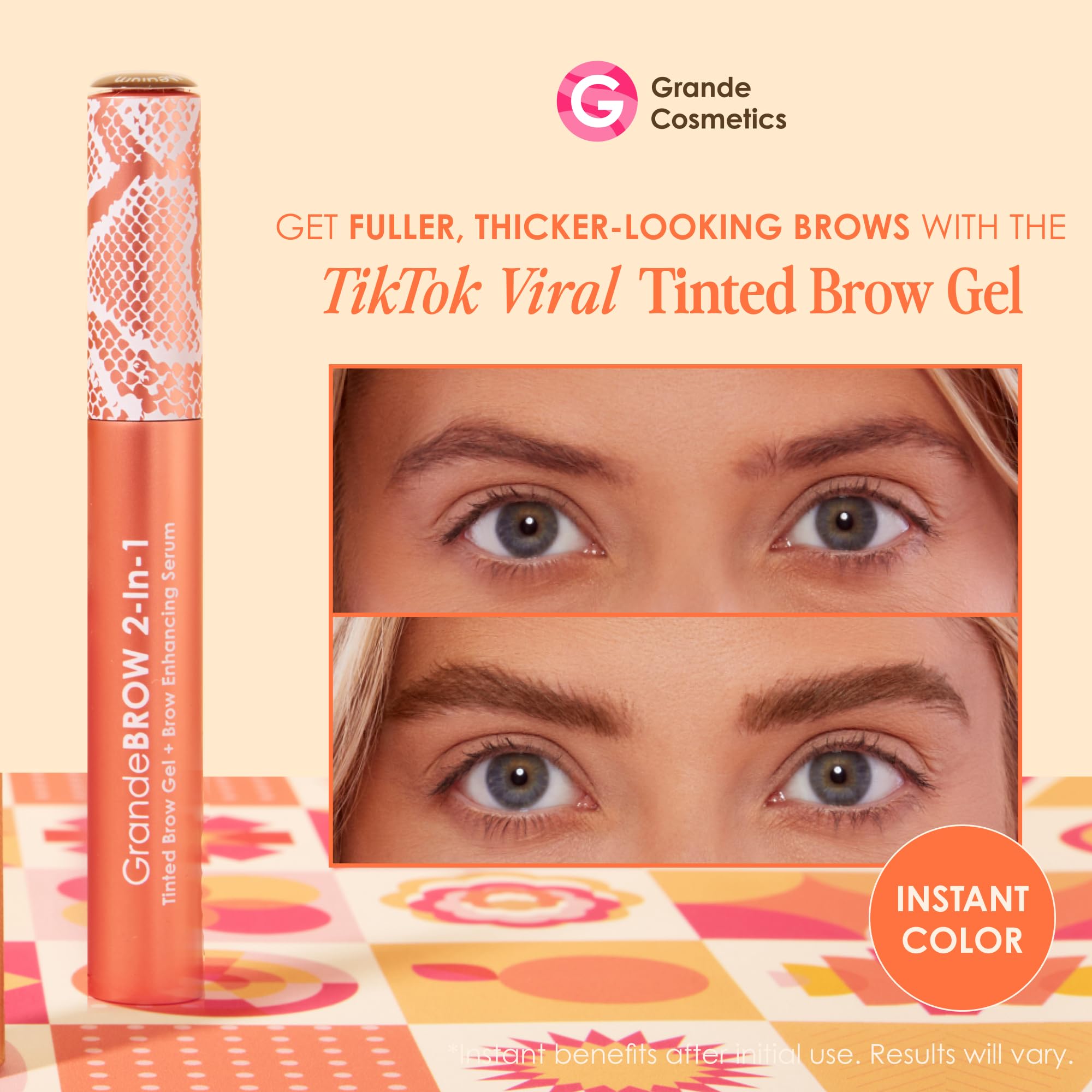 Grande Cosmetics wand close-up demonstrating precise application benefit
