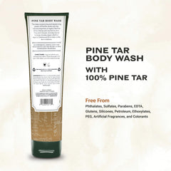 Grandpa's close up of tube label highlighting organic tea tree and cedarwood