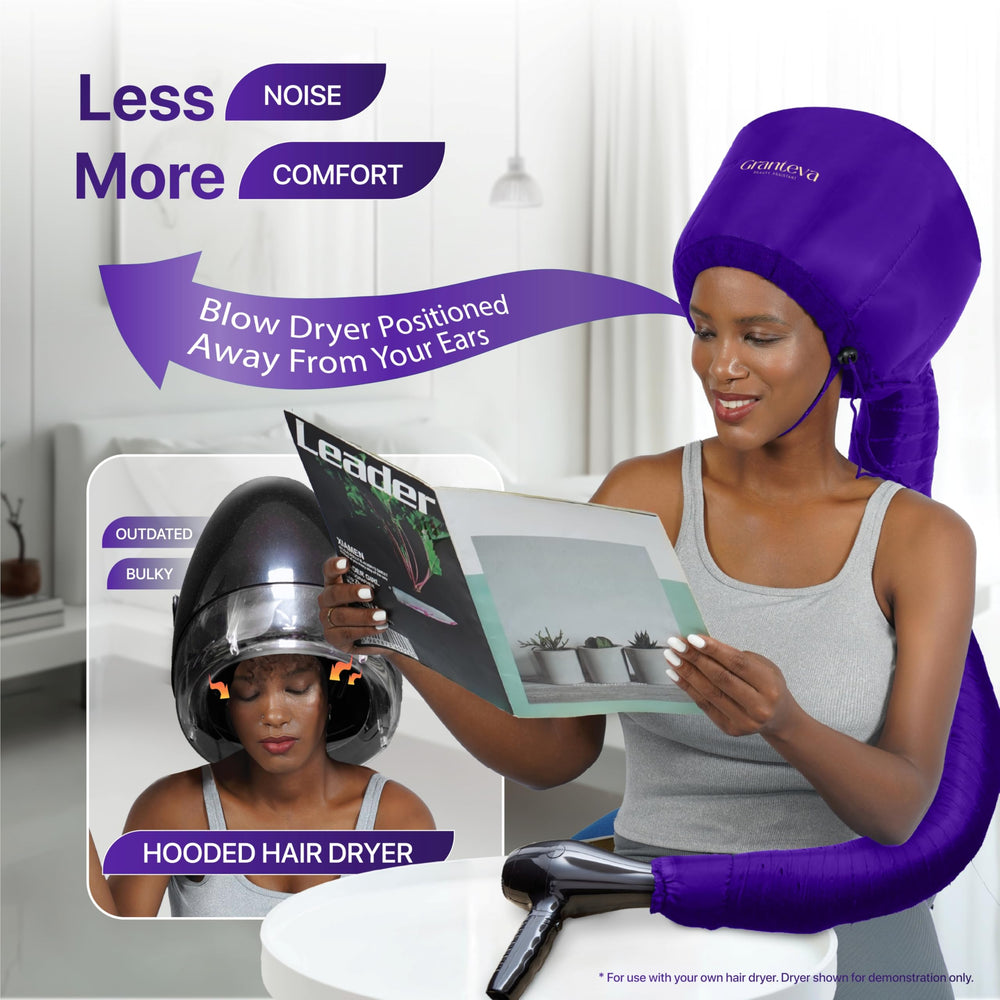 Granteva bonnet adjustable drawstring and chin strap for secure fit