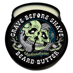 Grave Before Shave butter texture close-up showing smooth spreadability benefit
