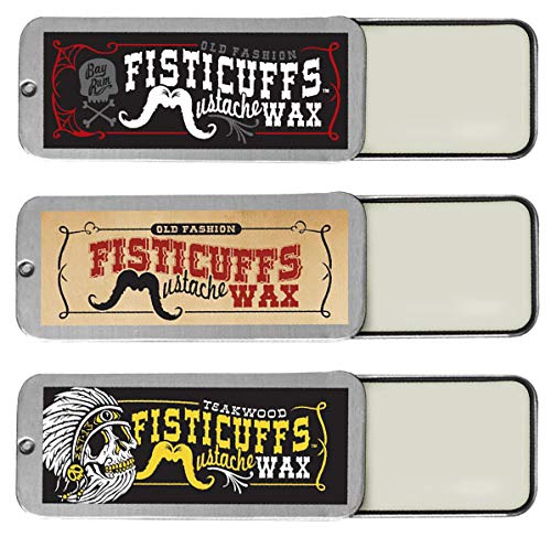 Grave Before Shave three tins front view showing scent variety and portable styling benefit