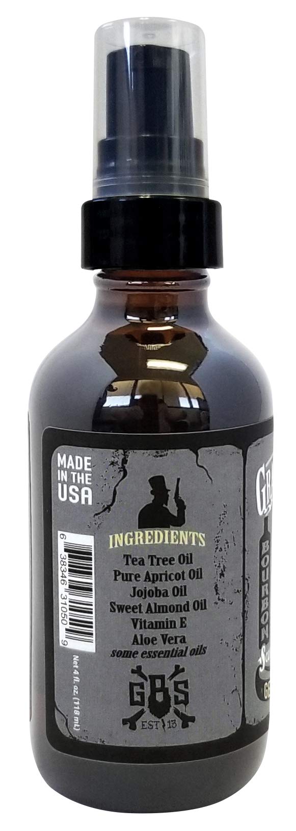 Grave Before Shave oil dropper close-up showing texture and easy application benefit