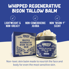 Grazly ingredient shot of grass-fed bison tallow highlighting nutrient richness