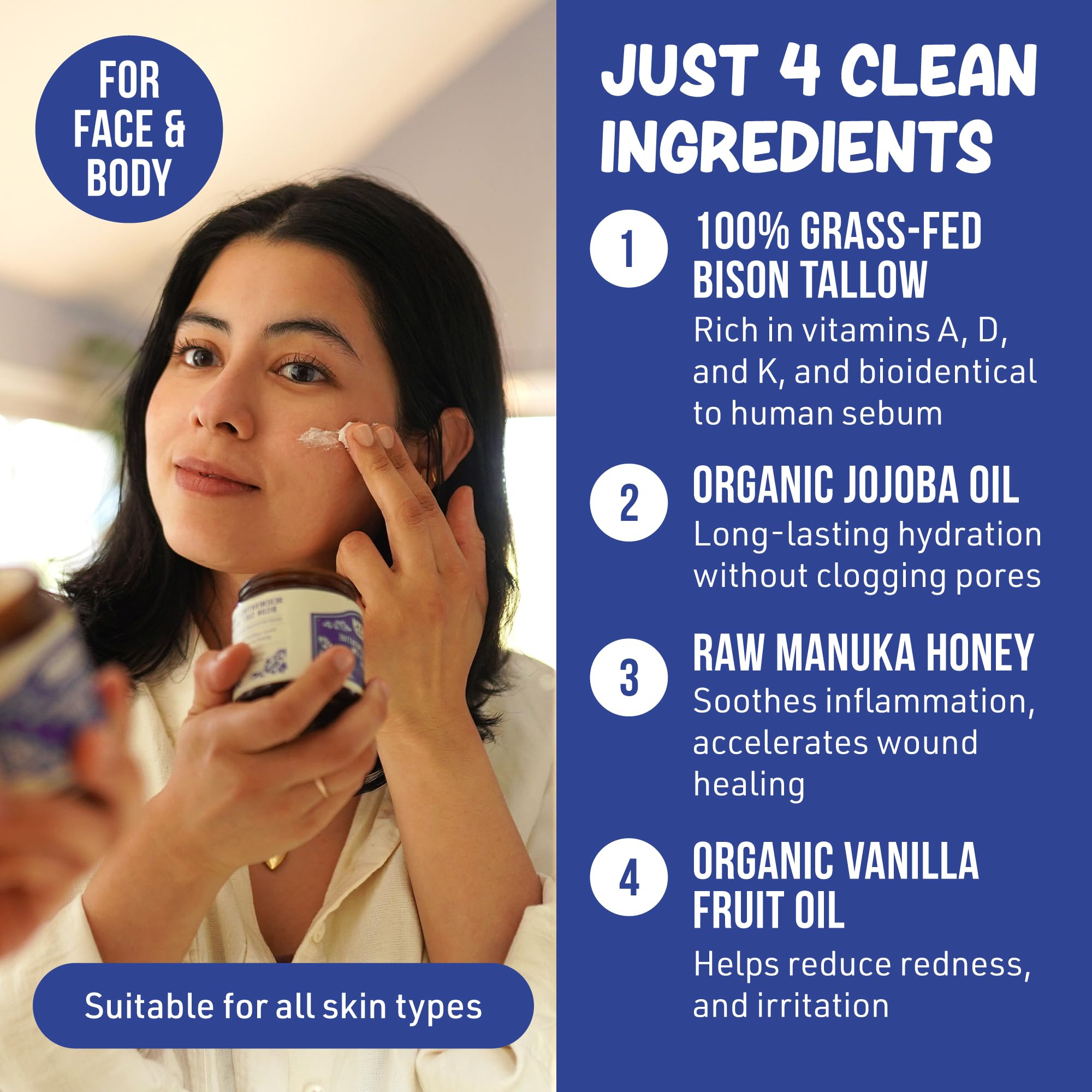 Grazly Manuka honey drip close-up showing soothing, humectant benefit