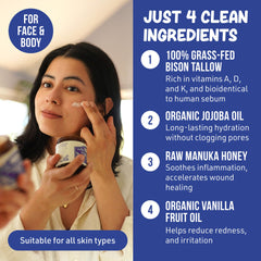 Grazly Manuka honey drip close-up showing soothing, humectant benefit