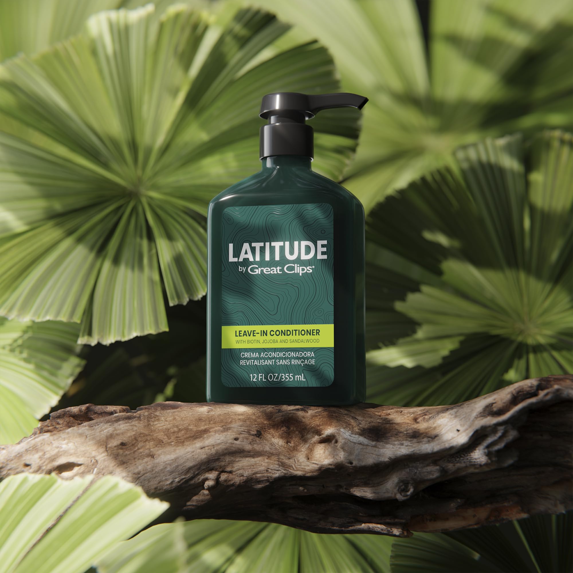GREAT CLIPS on bathroom shelf in grooming routine showcasing everyday use