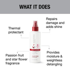 GREAT CLIPS misting on hair to show added hydration benefit