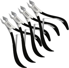 GREEN ESTETICA front view of cuticle nipper showing ergonomic shape and professional finish for precise trimming