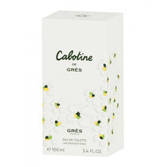 Gres Cabotine atomizer close-up, brand detail and smooth spray for easy application
