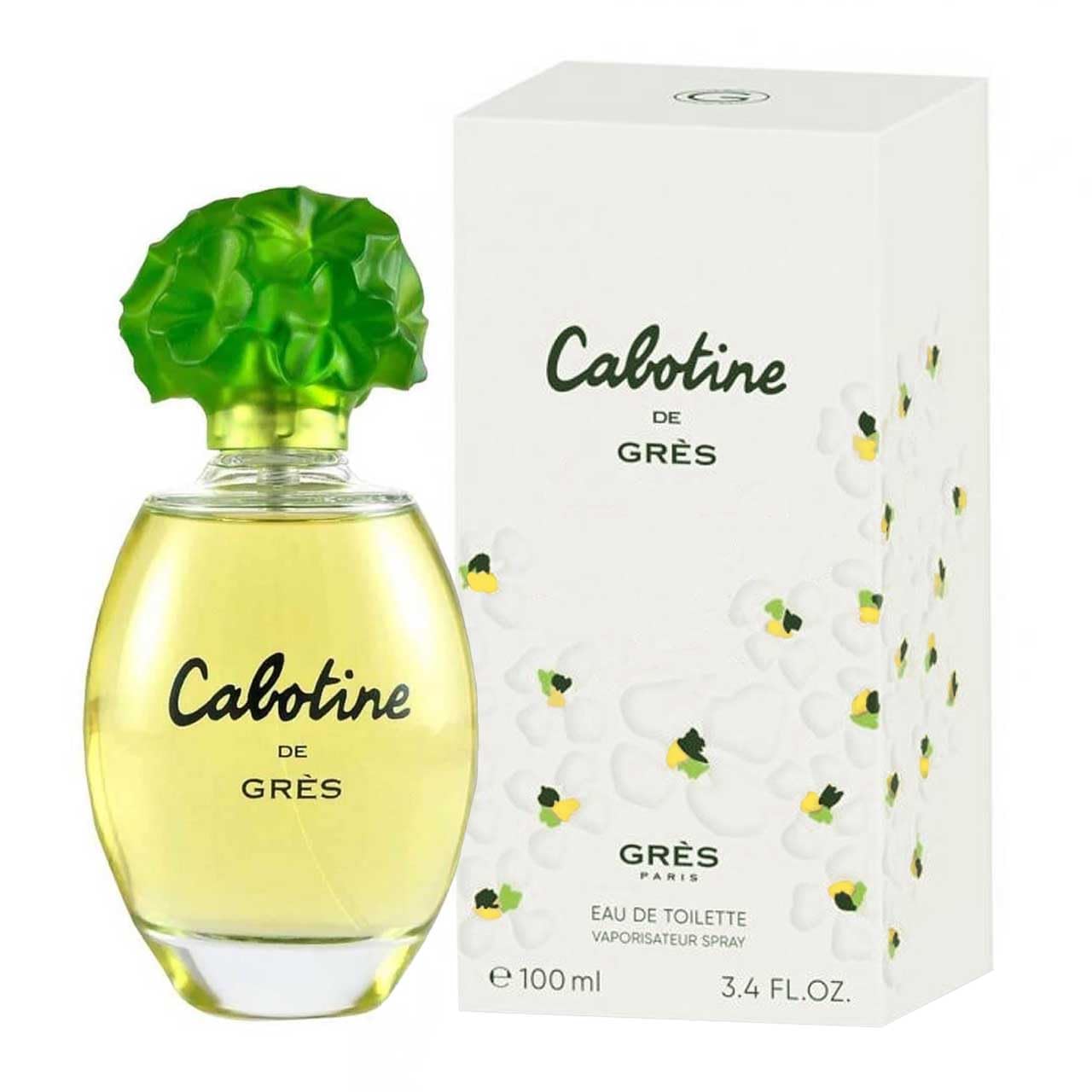 Gres Cabotine applied on wrist and neck, brand demonstrating wearable, fresh scent