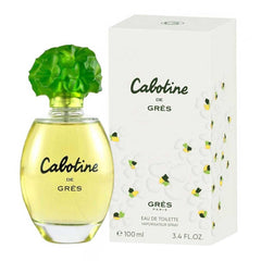 Gres Cabotine front bottle showing label and size, highlights everyday elegance