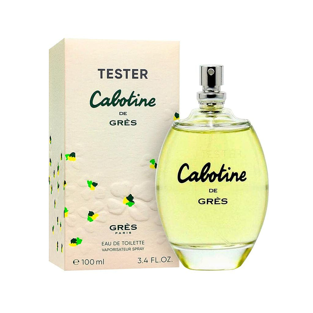 Gres Cabotine placed on a dresser with accessories, brand evoking daily routine charm