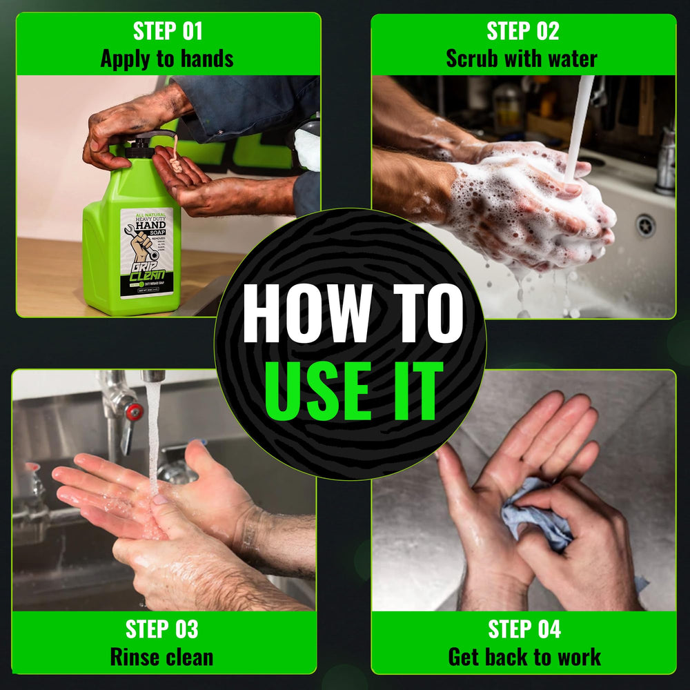 Grip Clean garage lifestyle clean hands after automotive work