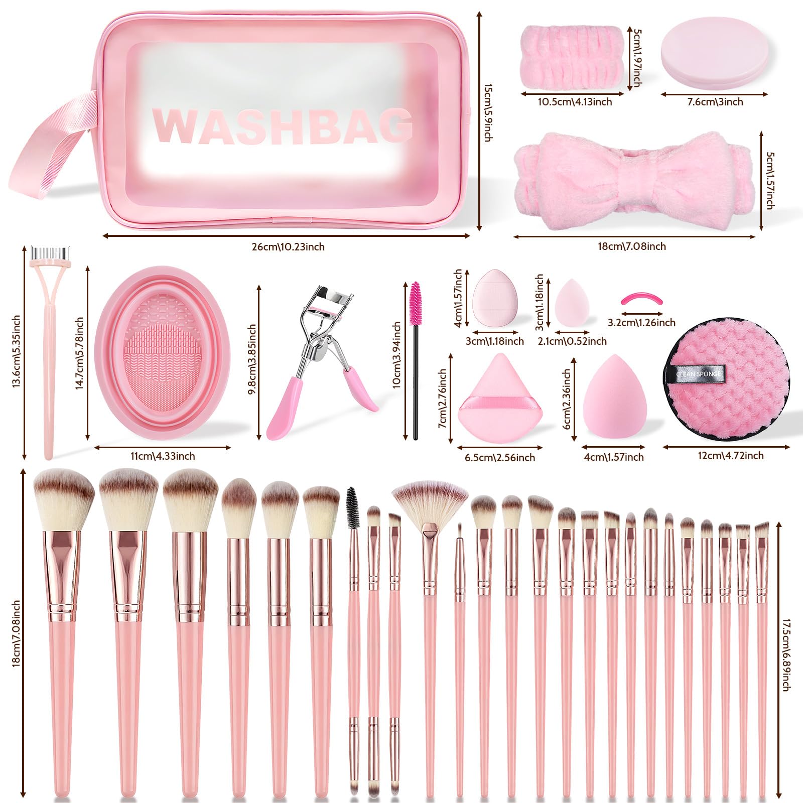 Grnheat brush array closeup highlighting soft synthetic bristles benefit