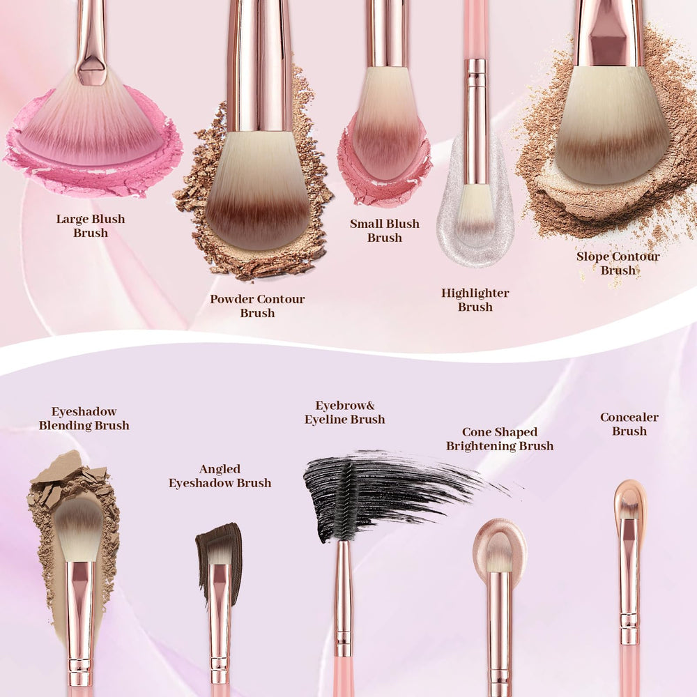 Grnheat sponges and powder puffs detail for precise blending benefit