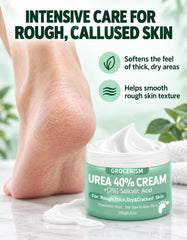 Grocerism cream texture close-up demonstrating smooth, non-greasy consistency for fast absorption