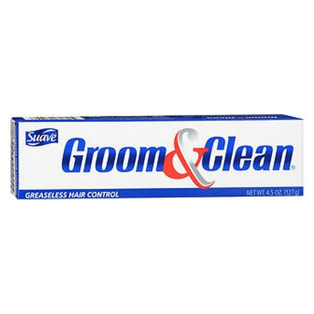 Groom & Clean texture closeup on fingers showing matte control and spreadability