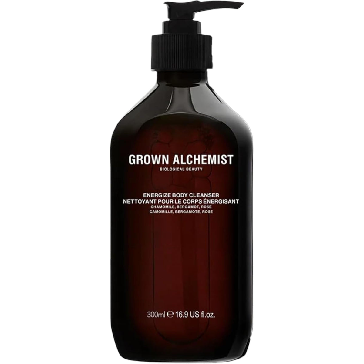 Grown Alchemist front bottle showing label and 300 ml size for easy identification
