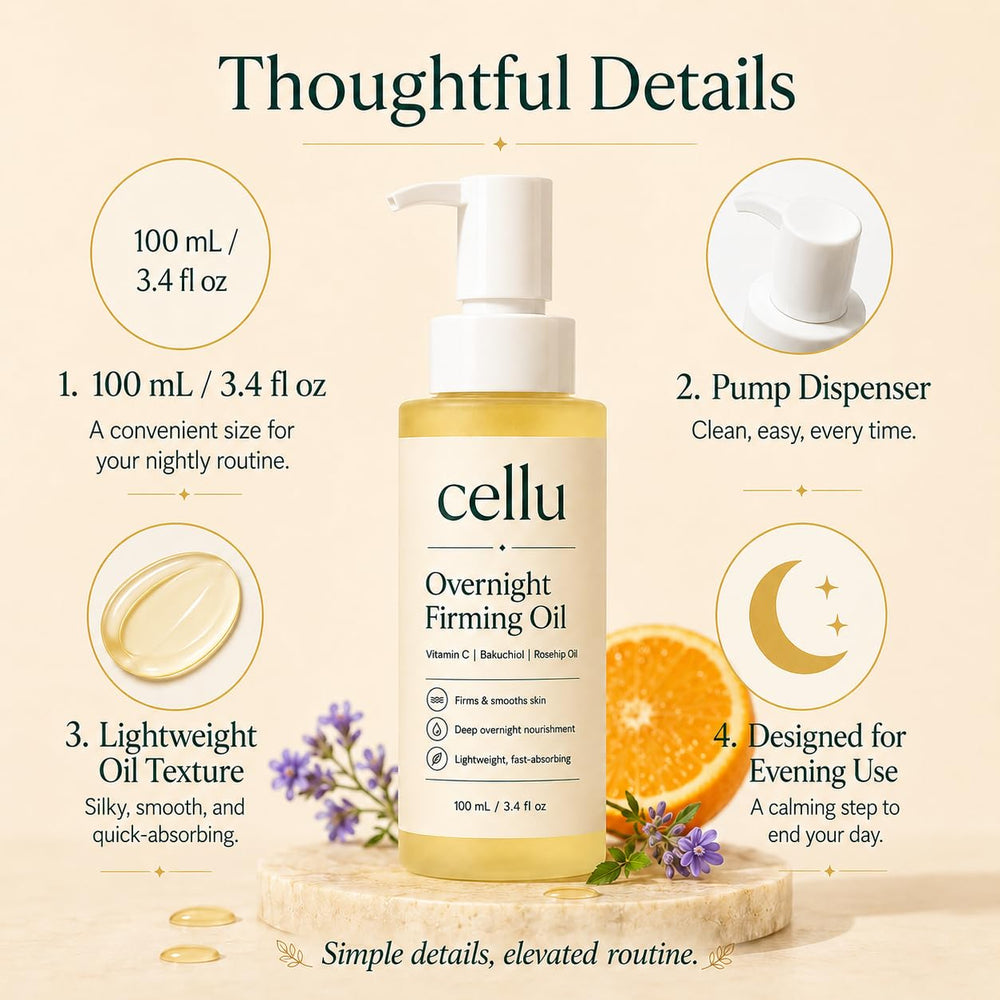 GRUNSIFY oil drop on hand highlighting fast-absorbing lightweight texture