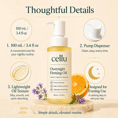 GRUNSIFY oil drop on hand highlighting fast-absorbing lightweight texture