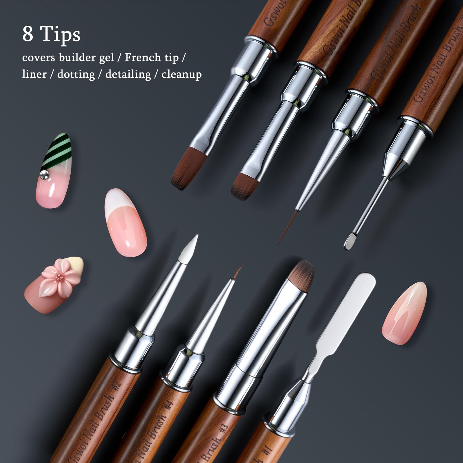 GSWOI brushes in salon use demonstrating professional application ease