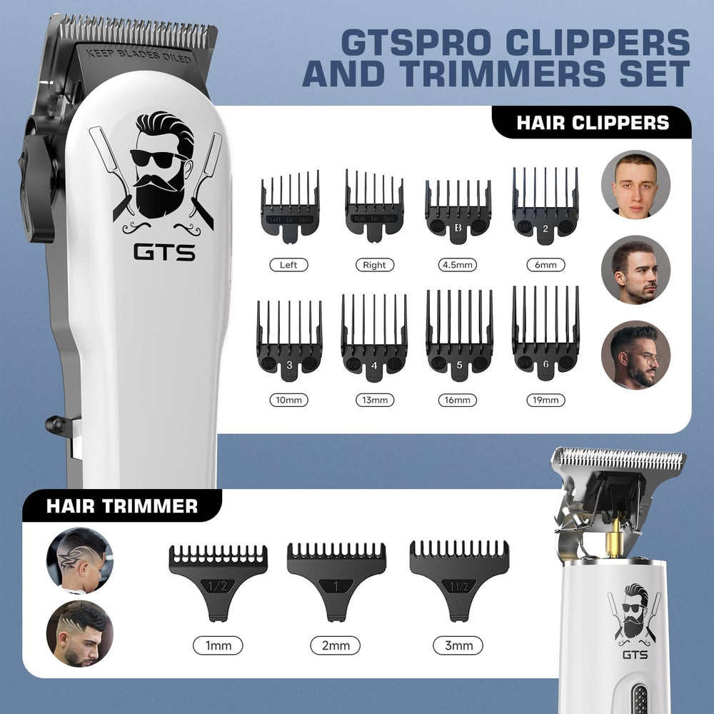 GTS PRO clippers held in hand to show compact scale and comfortable ergonomic grip