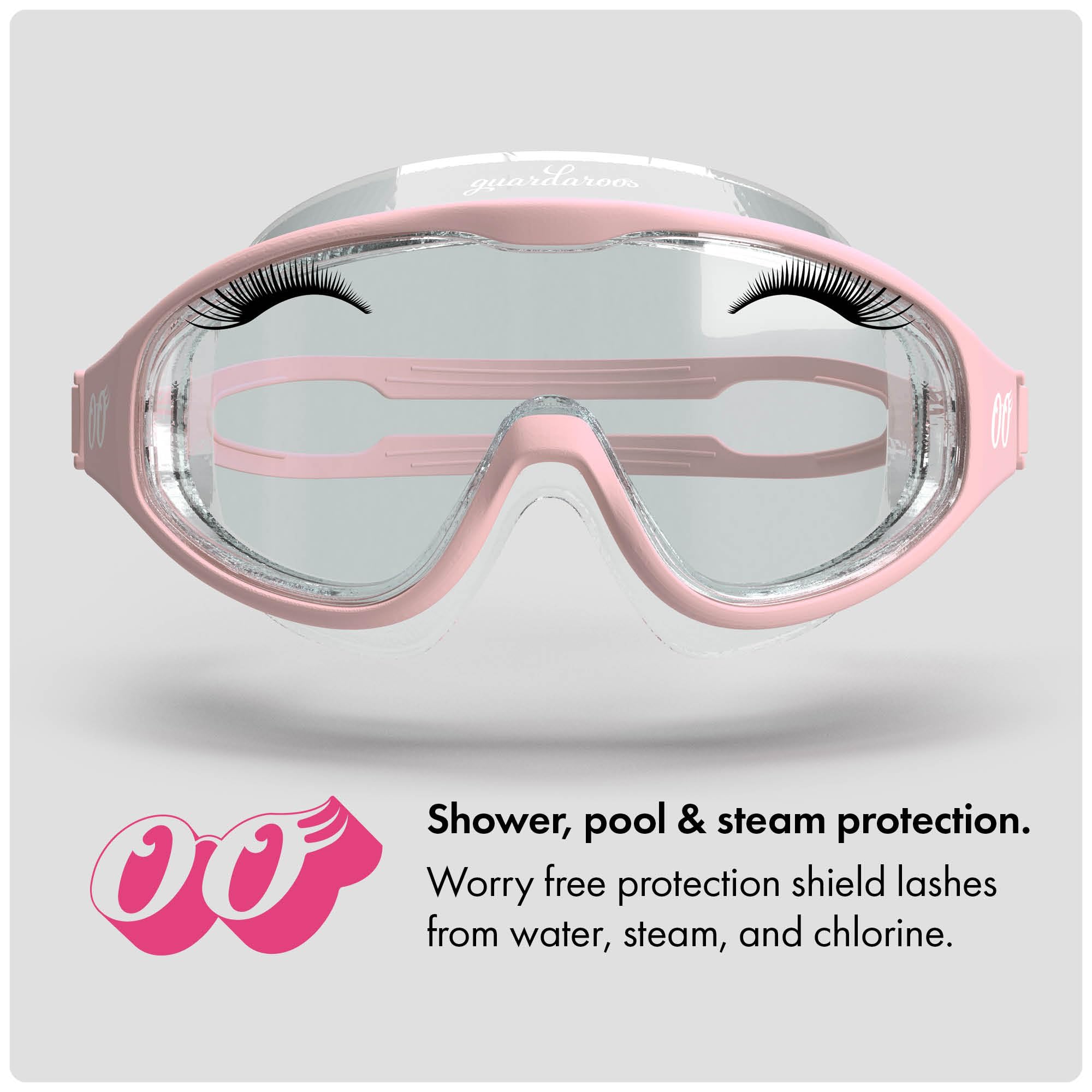 guardaroos side profile highlighting visor curve and secure seal benefit