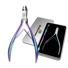 Gubonwer front view showing cuticle trimmer and professional finish benefits