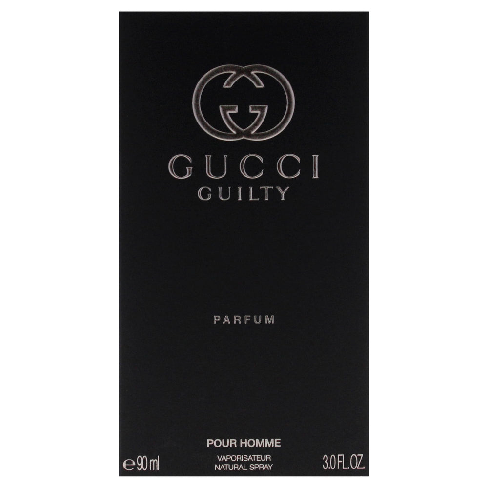 Model applying Gucci Guilty to pulse point for lasting scent