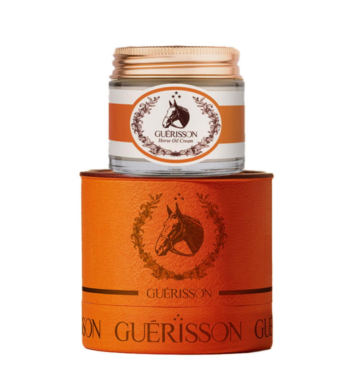 GUERISSON jar front view showing branding and clean premium look