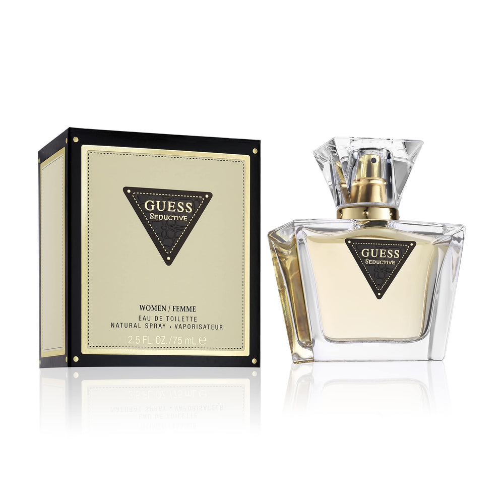 GUESS front bottle view showing sleek design and romantic appeal
