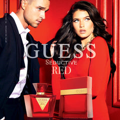 GUESS spray in use on wrist demonstrating easy application and immediate aroma