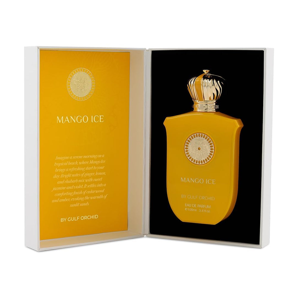 Close-up spray nozzle of Gulf Orchid Mango Ice emphasizing fine mist and ease of use