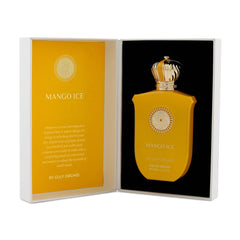 Close-up spray nozzle of Gulf Orchid Mango Ice emphasizing fine mist and ease of use