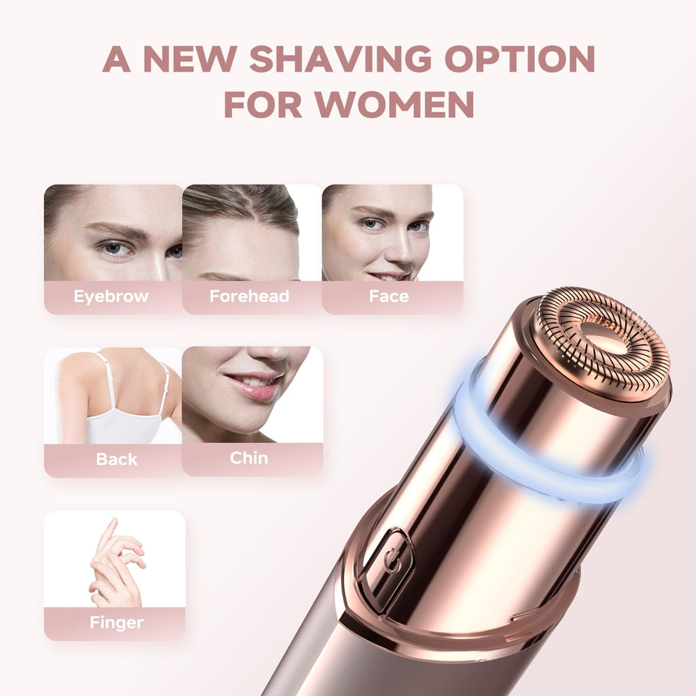gurelax built-in mirror light in use for clear visibility and precise grooming