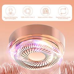 gurelax replacement head installed in Gen2 device demonstrating restored performance